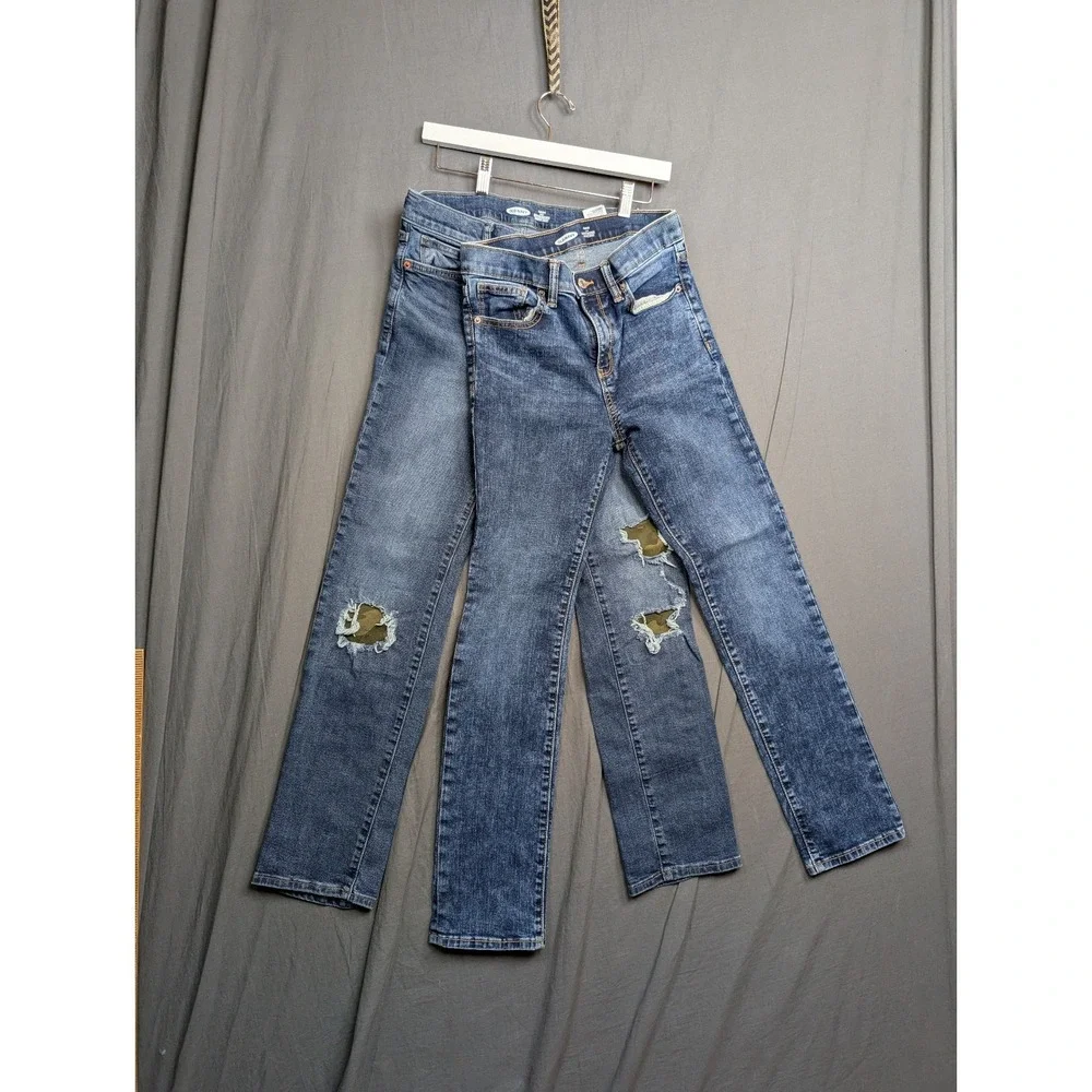 Old Navy Kids Jeans Karate Slim Fit Built‎ In Flex Max Size 14